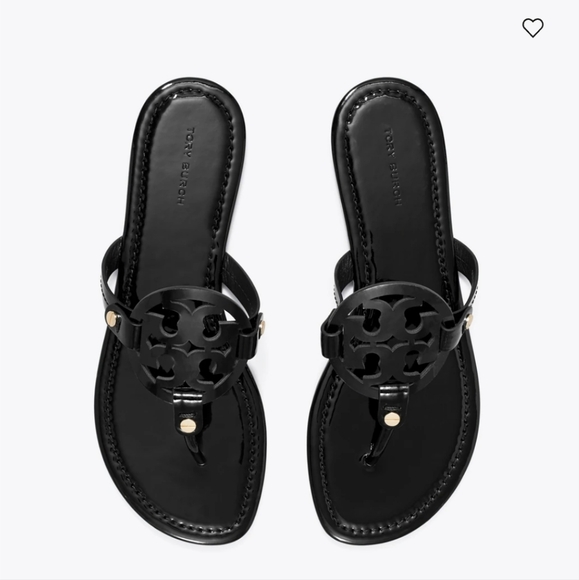 Patent Leather Sandals Neiman Marcus Tory Burch Miller TORY BURCH